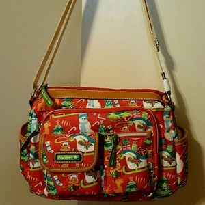 Lily Bloom Christmas Purse Handbag